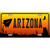 Arrowhead Arizona Scenic Novelty Metal License Plate