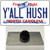 Yall Hush North Carolina Wholesale Novelty Metal Hat Pin