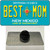 Best Mom Teal New Mexico Wholesale Novelty Metal Hat Pin
