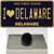 I Love Delaware Wholesale Novelty Metal Hat Pin