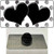 Black White Dots Hearts Oil Rubbed Wholesale Novelty Metal Hat Pin