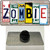 Zombie License Plate Art Wood Wholesale Novelty Metal Hat Pin