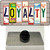 Loyalty Wood License Plate Art Wholesale Novelty Metal Hat Pin