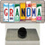 Grandma Wood License Plate Art Wholesale Novelty Metal Hat Pin