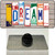 Dream Wood License Plate Art Wholesale Novelty Metal Hat Pin