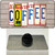 Coffee Wood License Plate Art Wholesale Novelty Metal Hat Pin