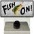Fish On Wholesale Novelty Metal Hat Pin