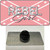 Rebel Girl Pink Wholesale Novelty Metal Hat Pin