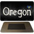 Oregon Flag Script Novelty Metal Magnet M-9475