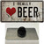 I Love Beer Wholesale Novelty Metal Hat Pin