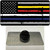 American Flag Police / Fire / EMS Wholesale Novelty Metal Hat Pin