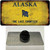 Alaska Frontier Rusty Blank Wholesale Novelty Metal Hat Pin