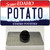 Potato Idaho Wholesale Novelty Metal Hat Pin