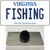 Fishing Virginia Wholesale Novelty Metal Hat Pin