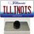 Illinois Land of Lincoln Wholesale Novelty Metal Hat Pin