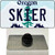 Skier Oregon Wholesale Novelty Metal Hat Pin