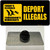 Deport Illegals Wholesale Novelty Metal Hat Pin