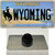 Wyoming Tag Wholesale Novelty Metal Hat Pin