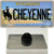 Cheyenne Wyoming Wholesale Novelty Metal Hat Pin