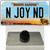 N Joy ND North Dakota Wholesale Novelty Metal Hat Pin