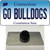 Go Bulldogs Connecticut Wholesale Novelty Metal Hat Pin