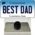 Best Dad Connecticut Wholesale Novelty Metal Hat Pin