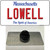 Lowell Massachusetts Wholesale Novelty Metal Hat Pin