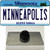Minneapolis Minnesota State Wholesale Novelty Metal Hat Pin