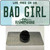 Bad Girl New Hampshire State Wholesale Novelty Metal Hat Pin