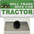 Will Trade Wife for Tractor Wholesale Novelty Metal Hat Pin