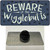 Beware of the Wigglebutts Wholesale Novelty Metal Hat Pin