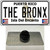 The Bronx Puerto Rico Wholesale Novelty Metal Hat Pin