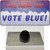 Hate Seeing Red Vote Blue Wholesale Novelty Metal Hat Pin