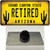 Arizona Retired Yellow Wholesale Novelty Metal Hat Pin