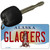 Glaciers Alaska State Novelty Aluminum Key Chain KC-9597