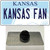 Kansas Fan Wholesale Novelty Metal Hat Pin Tag