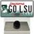 Go LSU Wholesale Novelty Metal Hat Pin Tag