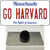 Go Harvard Wholesale Novelty Metal Hat Pin