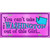 Washington Girl Novelty Metal License Plate