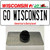 Go Wisconsin Wholesale Novelty Metal Hat Pin