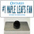 Number 1 Maple Leafs Fan Wholesale Novelty Metal Hat Pin Tag