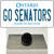 Go Senators Wholesale Novelty Metal Hat Pin Tag