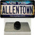 Allentown NY Blue Rusty Wholesale Novelty Metal Hat Pin Tag