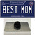Best Mom Tennessee Blue Wholesale Novelty Metal Hat Pin Tag