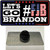 Lets Go Brandon FJB Black Wholesale Novelty Metal Hat Pin
