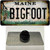 Bigfoot Maine Wholesale Novelty Metal Hat Pin Tag