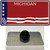 Michigan Bicentennial 76 State Blank Wholesale Novelty Metal Hat Pin
