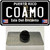 Coamo Puerto Rico Black Wholesale Novelty Metal Hat Pin