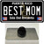 Best Mom Puerto Rico Black Wholesale Novelty Metal Hat Pin