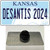 Desantis 2024 Kansas Wholesale Novelty Metal Hat Pin